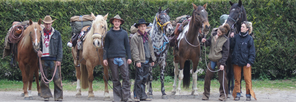 Randonnes  cheval