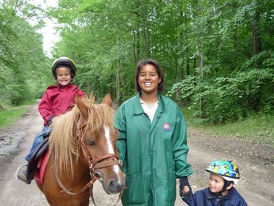 Promenades  poneys